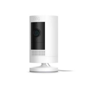 All-new Ring Stick Up Cam Plug-In HD security camera with two-way talk, Works with Alexa