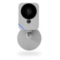 Blue wireless outdoor camera