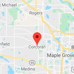 Corcoran, MN map