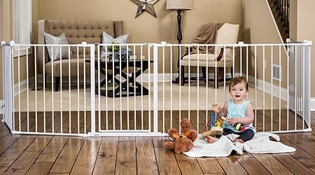 hardware mounted baby gates