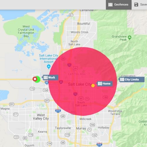 MOTOsafety geofences