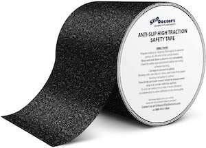 roll of slip doctor black no-slip tape