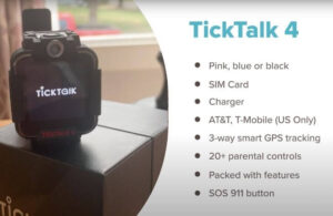 TickTalk 4 kids watch specs