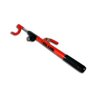 Club brand red steering wheel lock